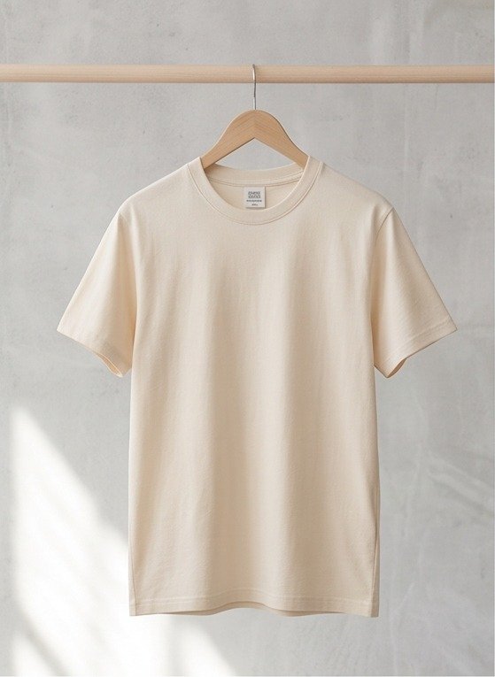T-Shirt Basic Cream
