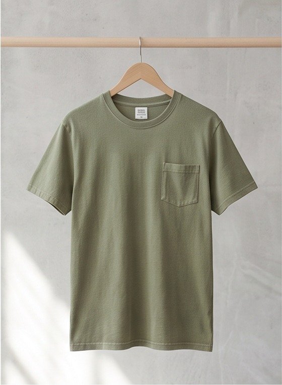 T-Shirt Pocket Olive
