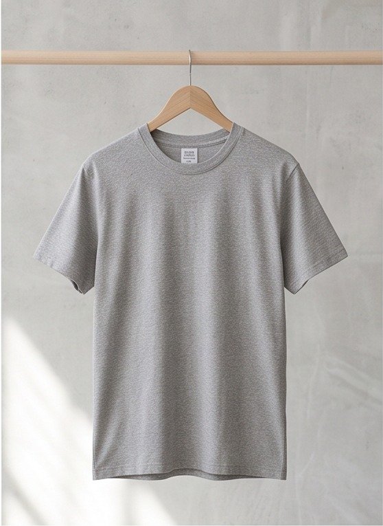 T-Shirt Melange Grey
