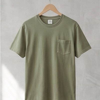 T-Shirt Pocket Olive