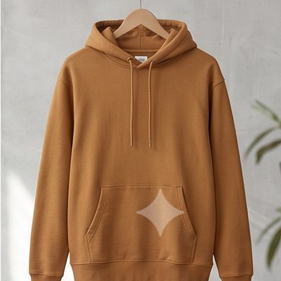 Hoodie Signature Rust Brown
